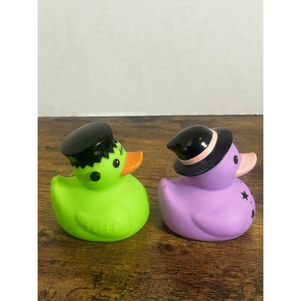 Jeep Duck Rubber Duck Set of 4 Halloween Unicorn Bath Toy Dashboard Gift Fun Lot